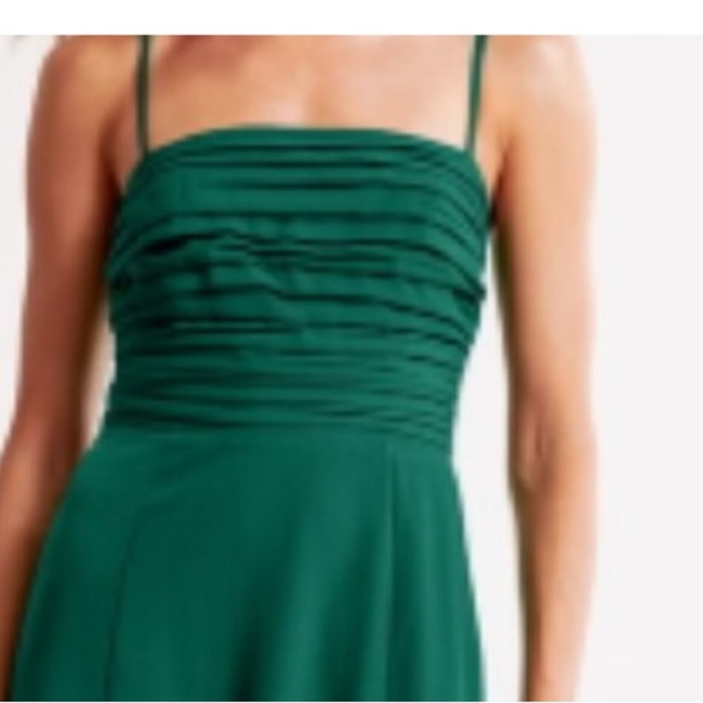 A&F Emerson Strapless Linen-Blend Maxi Dress - Picture 8 of 12